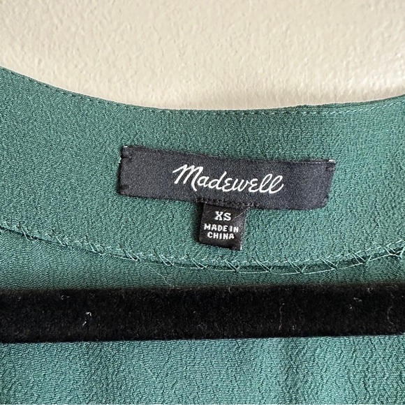 Madewell Green Shift Shirt Dress XS - Picture 2 of 11